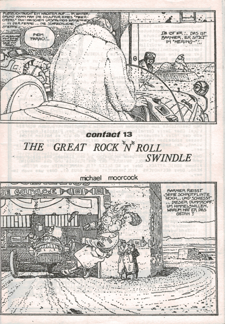 <I>          <b>Great Rock 'n' Roll Swindle, The</I></b>, in <b><I>Contact</I></b> (#<b>13</b>), 1984 trade p/b